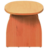 vidaXL Tavolino da salotto Cera marrone 80 x 40 x 35 cm