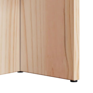 vidaXL Tavolino da salotto Naturale 80 x 39.5 x 35 cm