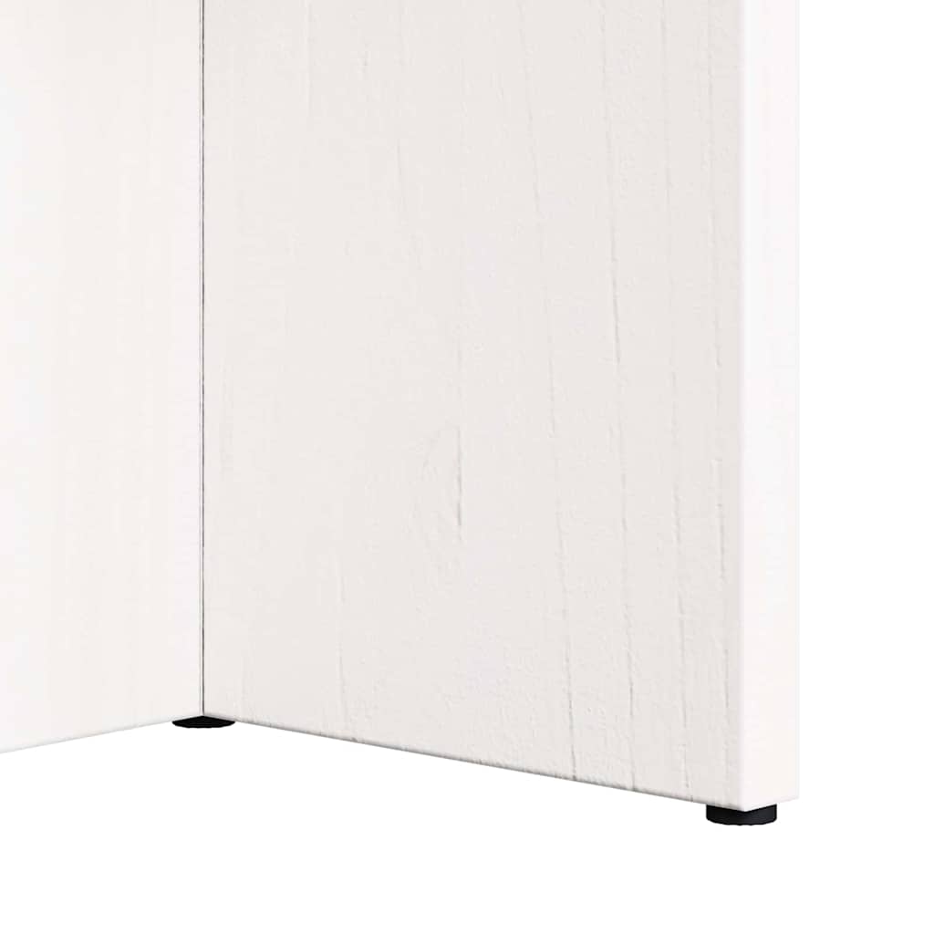 vidaXL Tavolino da salotto Bianco 80 x 39.5 x 35 cm