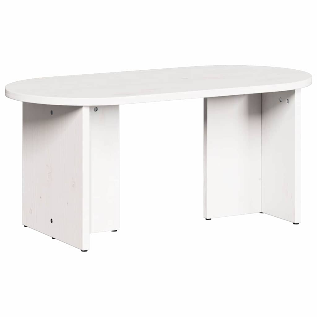 Tavolino da salotto Bianco 80 x 39.5 x 35 cm 873542