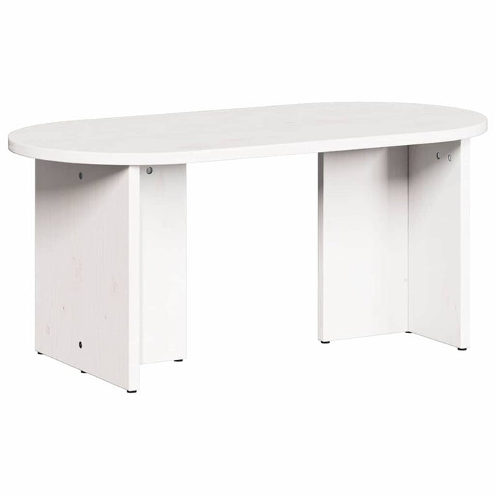 Tavolino da salotto Bianco 80 x 39.5 x 35 cm 873542