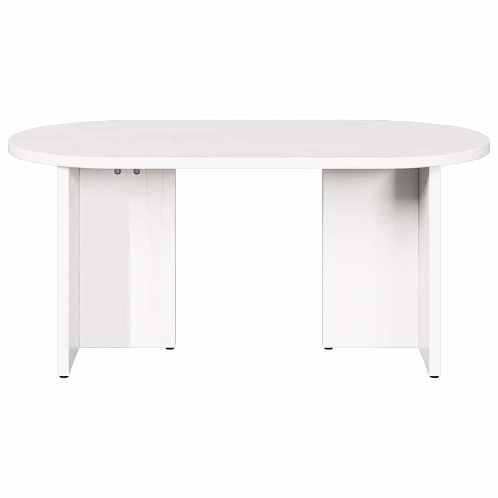 vidaXL Tavolino da salotto Bianco 80 x 39.5 x 35 cm