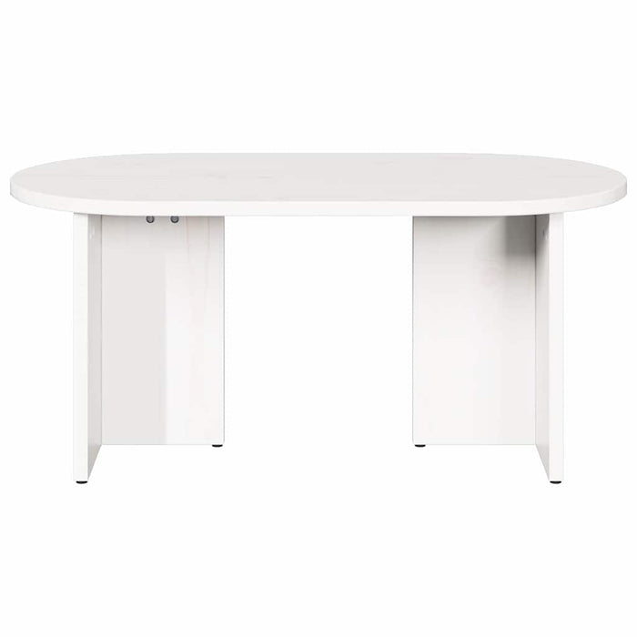 vidaXL Tavolino da salotto Bianco 80 x 39.5 x 35 cm