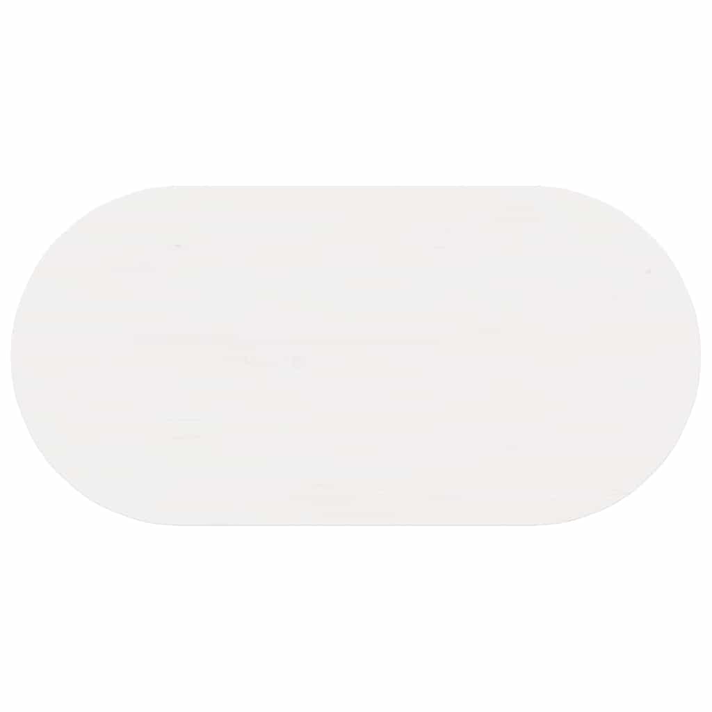 Tavolino da salotto Bianco 80 x 39.5 x 35 cm 873542