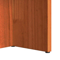 vidaXL Tavolino da salotto Cera marrone 80 x 39.5 x 35 cm