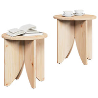 Tavolino da salotto 2 pcs Naturale 41,5 x 41,5 x 44 cm 873544