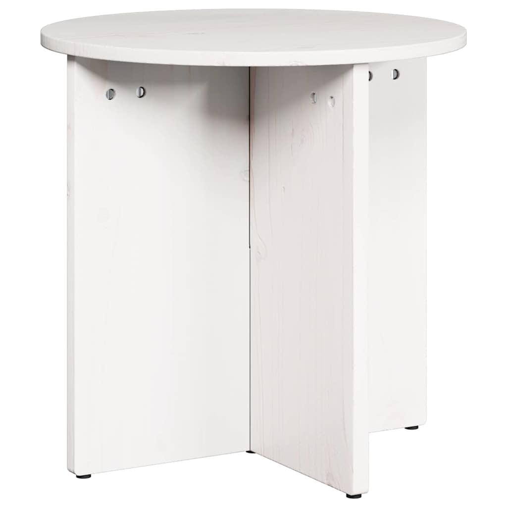 vidaXL Tavolino da salotto 2 pcs Bianco 41.5 x 41.5 x 41 cm