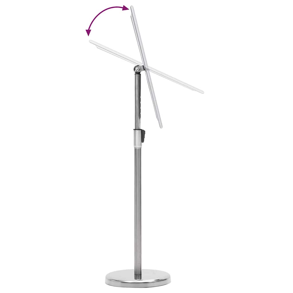 A3 Supporti Pedestal per Poster 2 pz Lega di Alluminio Argento 3385632