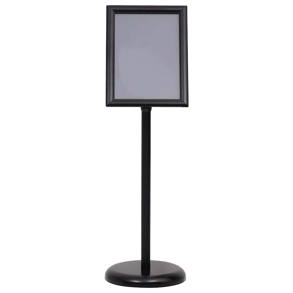 Supporti Pedestal A4 di  2 pz Nero Lega di Alluminio 3385633