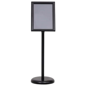 Supporti Pedestal A4 di  2 pz Nero Lega di Alluminio 3385633