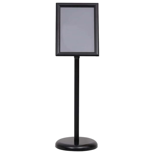Supporti Pedestal A4 di  2 pz Nero Lega di Alluminio 3385633