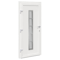 vidaXL Porta Frontale Bianco PVC