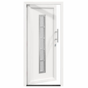 vidaXL Porta Frontale Bianco PVC