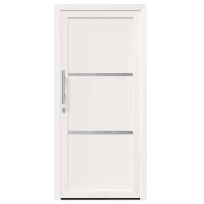 vidaXL Porta Frontale Bianco PVC