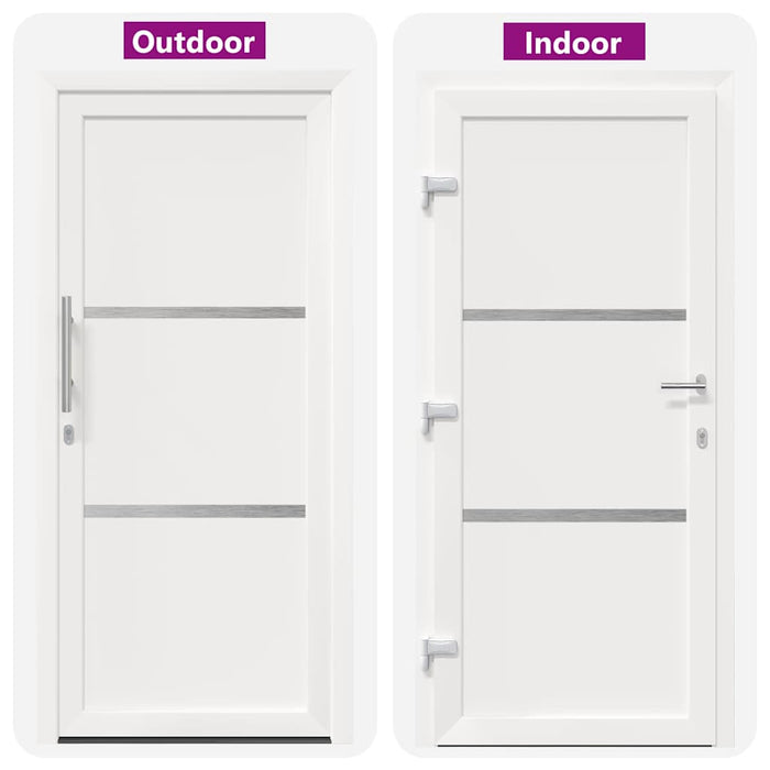 Porta Frontale Bianco PVC 3385769