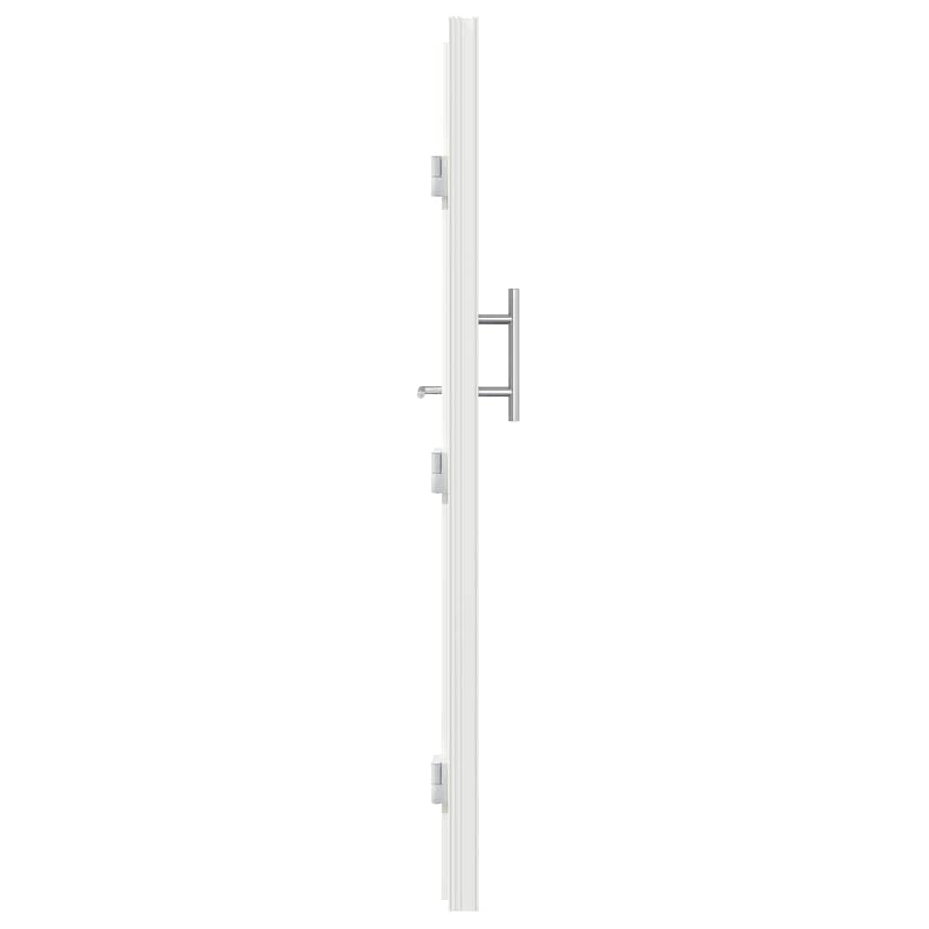 vidaXL Porta Frontale Bianco PVC