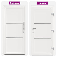 Porta Frontale Antracite PVC 3385774