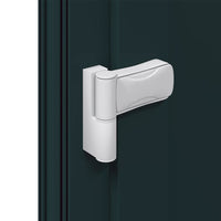 vidaXL Porta d'ingresso Antracite PVC