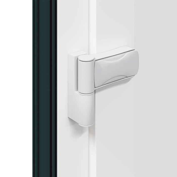 vidaXL Porta d'ingresso Antracite PVC