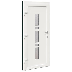 vidaXL Porta d'ingresso Antracite PVC