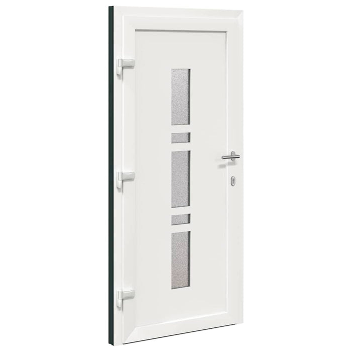 vidaXL Porta d'ingresso Antracite PVC