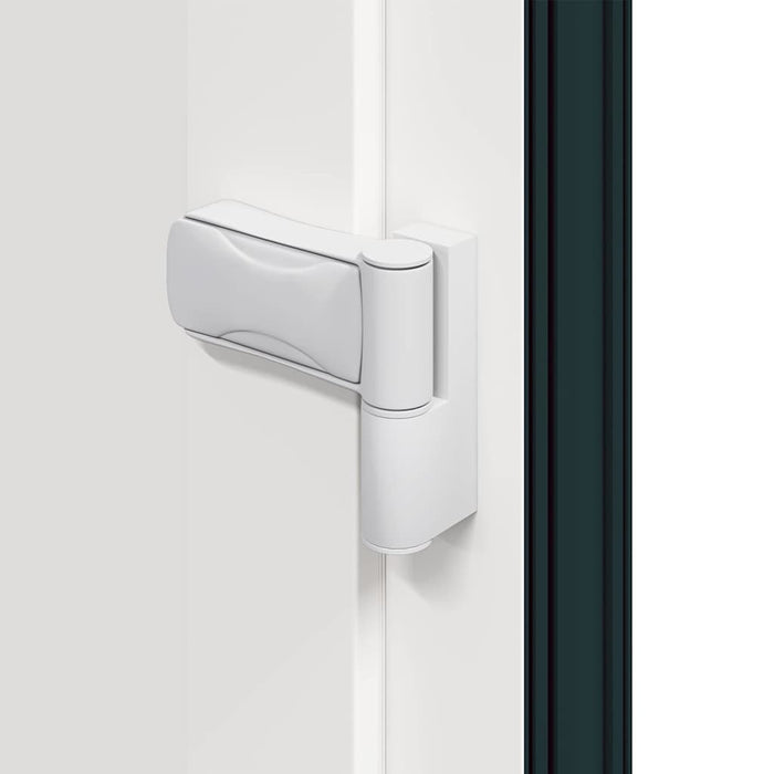 vidaXL Porta d'ingresso Antracite PVC