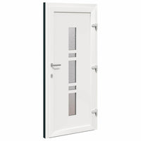 vidaXL Porta d'ingresso Antracite PVC