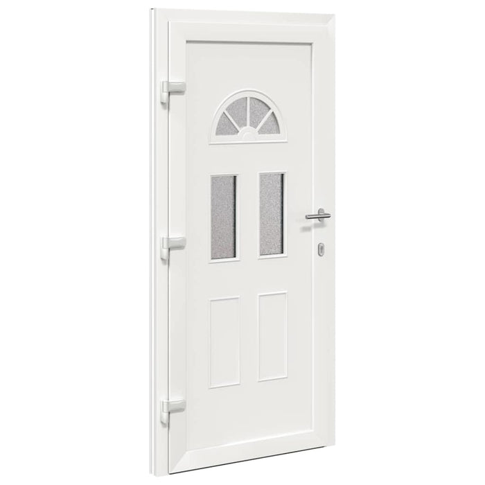 vidaXL Porta Frontale Antracite PVC