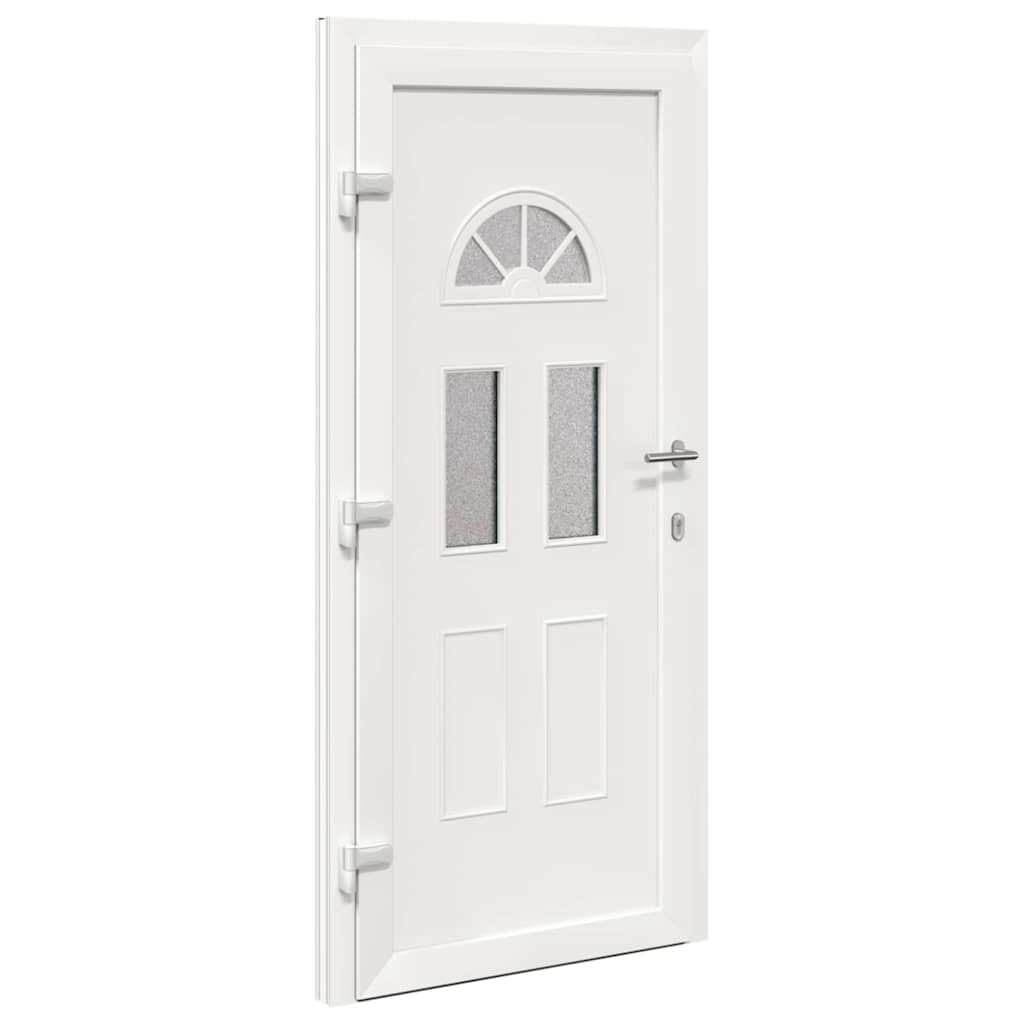 vidaXL Porta Frontale Antracite PVC