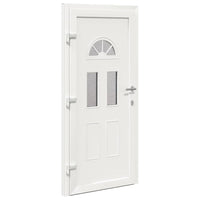 vidaXL Porta Frontale Antracite PVC