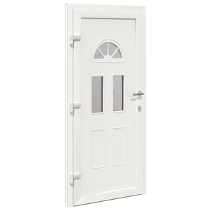 vidaXL Porta Frontale Antracite PVC