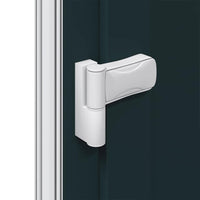 vidaXL Porta Frontale Antracite PVC
