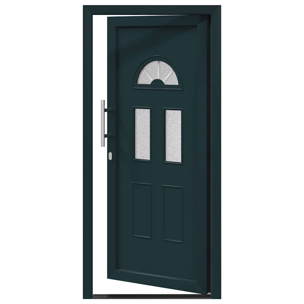 vidaXL Porta Frontale Antracite PVC