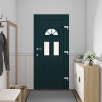 vidaXL Porta Frontale Antracite PVC