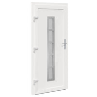 vidaXL Porta Frontale Bianco PVC