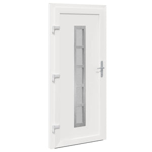 vidaXL Porta Frontale Bianco PVC