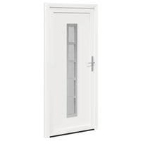 vidaXL Porta Frontale Bianco PVC