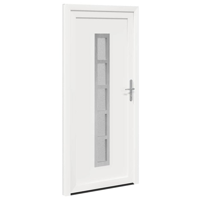 vidaXL Porta Frontale Bianco PVC