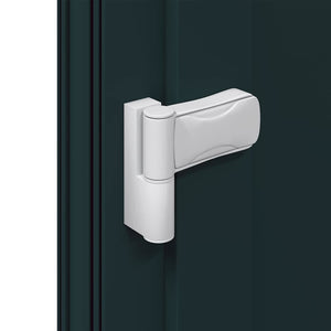 vidaXL Porta Frontale Antracite PVC