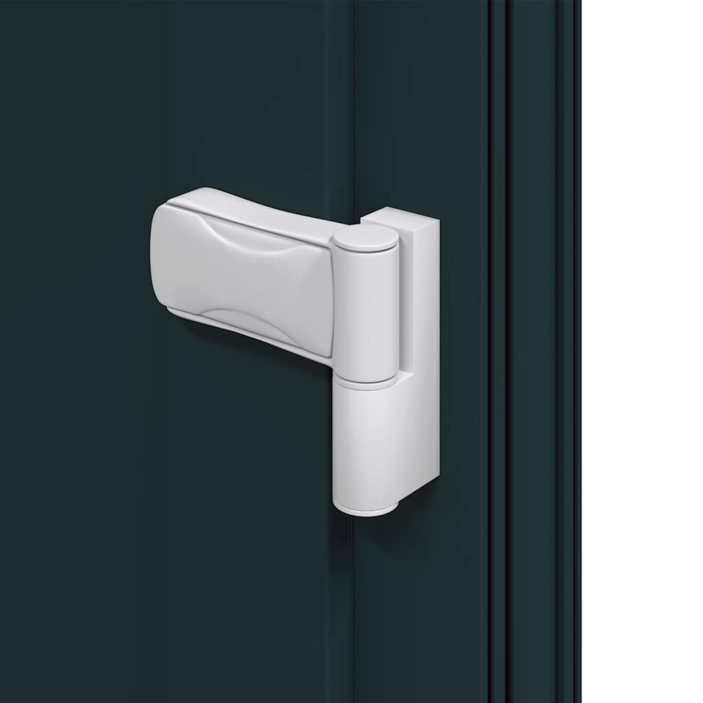 vidaXL Porta Frontale Antracite PVC