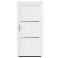 vidaXL Porta Frontale Bianco PVC