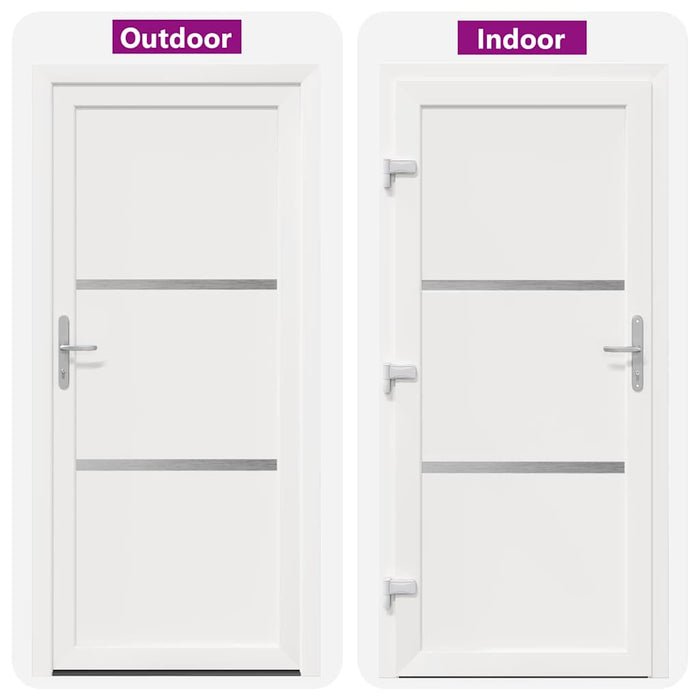 Porta Frontale Bianco PVC 3385808