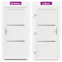 Porta Frontale Bianco PVC 3385809