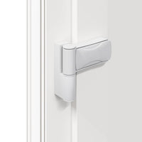 vidaXL Porta Frontale Bianco PVC