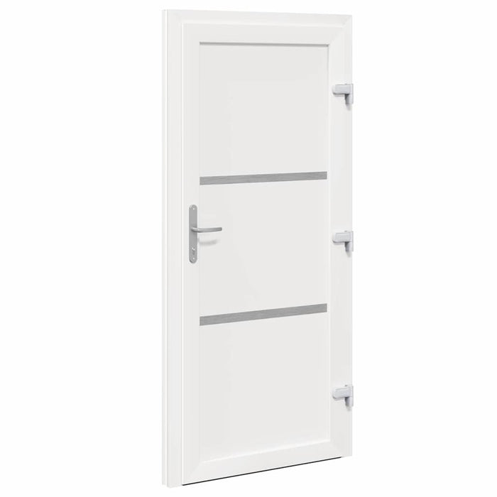 vidaXL Porta Frontale Bianco PVC