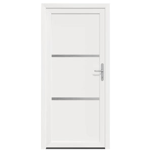 vidaXL Porta Frontale Bianco PVC
