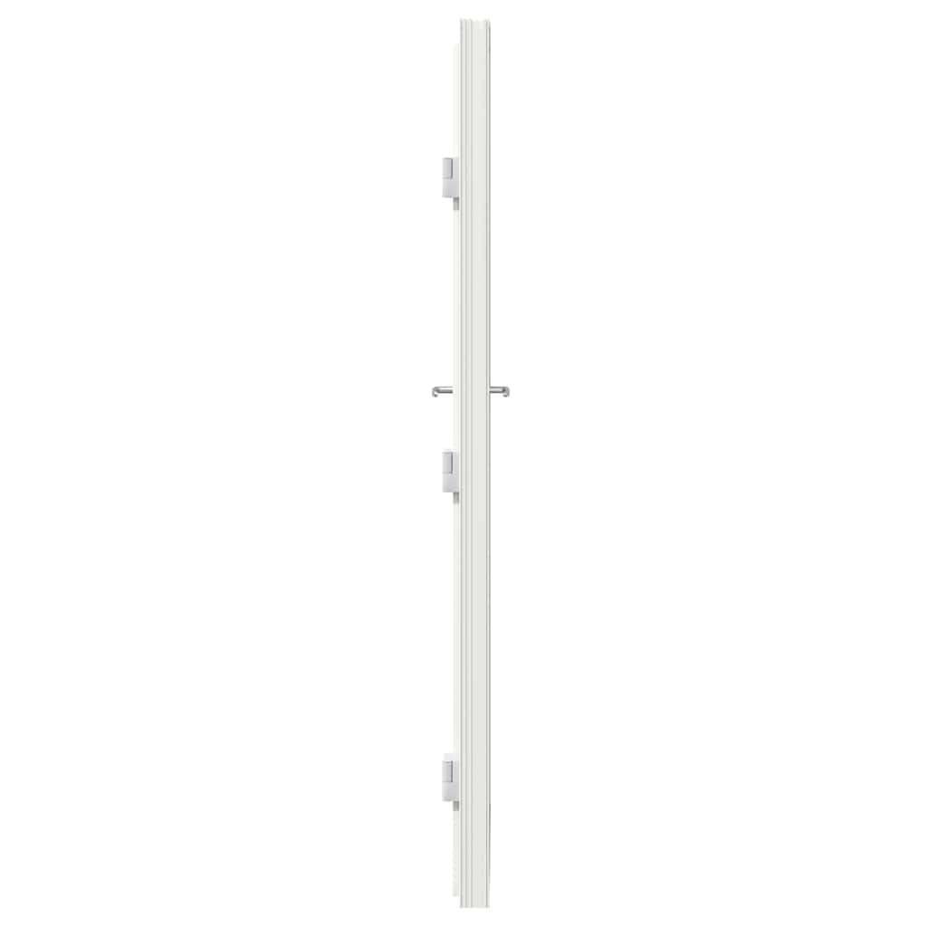 vidaXL Porta Frontale Bianco PVC
