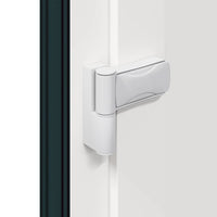 vidaXL Porta d'ingresso Antracite PVC