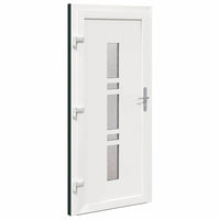vidaXL Porta d'ingresso Antracite PVC