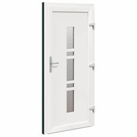 vidaXL Porta d'ingresso Antracite PVC